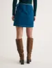 Denim Wrap Mini Skirt sold by Nobody's Child