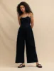 Black Broderie Anglaise Tricia Jumpsuit sold by Nobody's Child