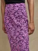 Purple Floral Mila Midi Skirt sold by Nobody's Child