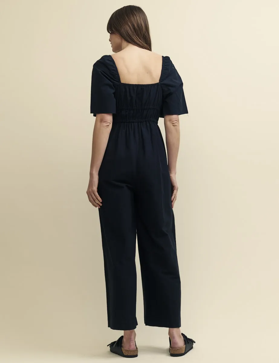 Black Harley Square Neck Jumpsuit sold by Nobody's Child product image thumbnail 3
