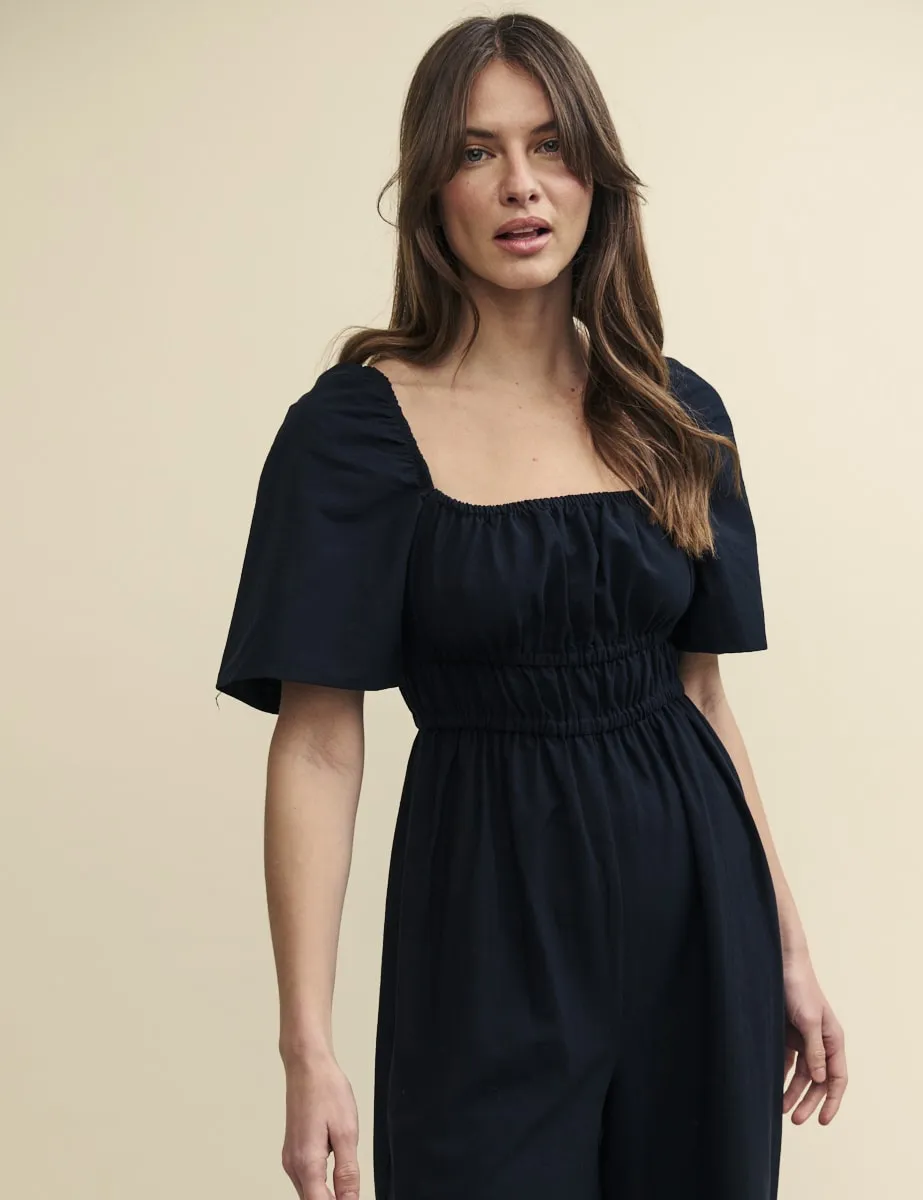 Black Harley Square Neck Jumpsuit sold by Nobody's Child product image thumbnail 2