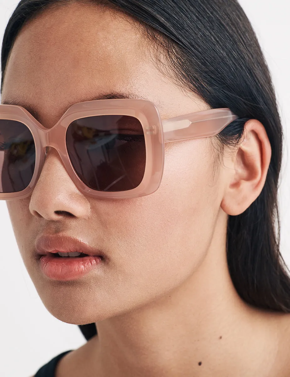 Pink Square Maia Sunglasses sold by Nobody's Child product image thumbnail 4