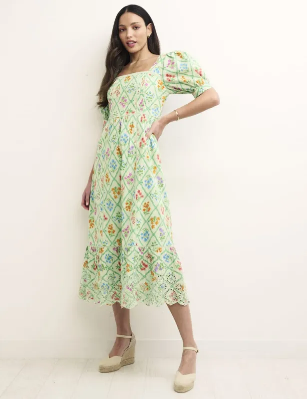 Floral Isla Midaxi Dress sold by Nobody's Child