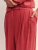 Red Relaxed Tailored Trousers sold by Nobody's Child
