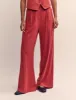Red Relaxed Tailored Trousers sold by Nobody's Child