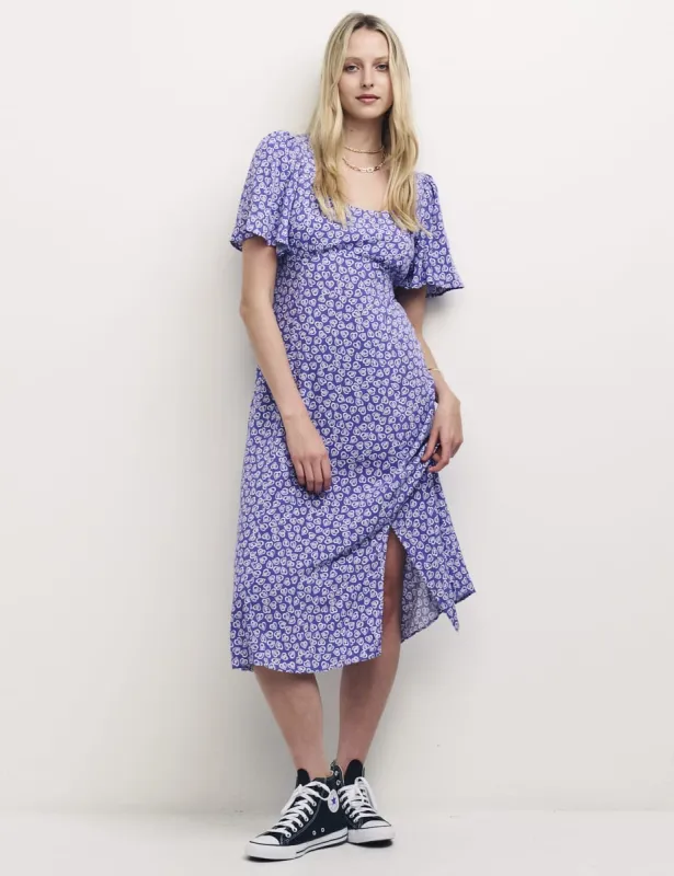 Heart Print Dee Dee Midi Tea Dress sold by Nobody's Child