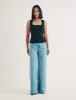 Black Scoop Neck Pleat Detail Waistcoat sold by Nobody's Child