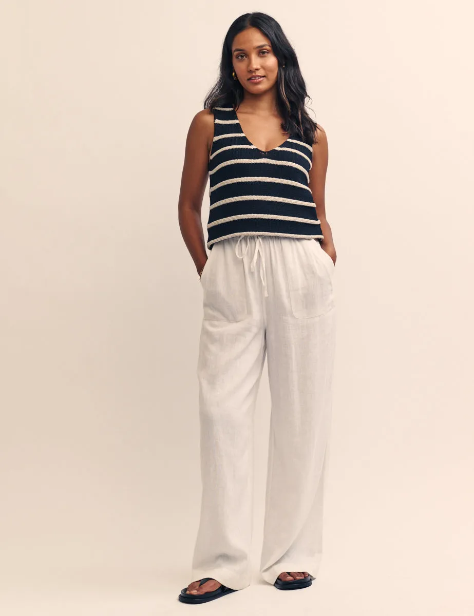 Black Striped Knitted Vest sold by Nobody's Child product image thumbnail 2