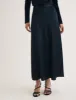 Black Milo Midi Skirt sold by Nobody's Child