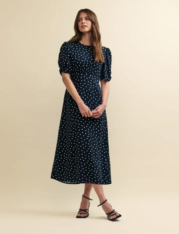 Black Spot Evie Midi Dress sold by Nobody's Child