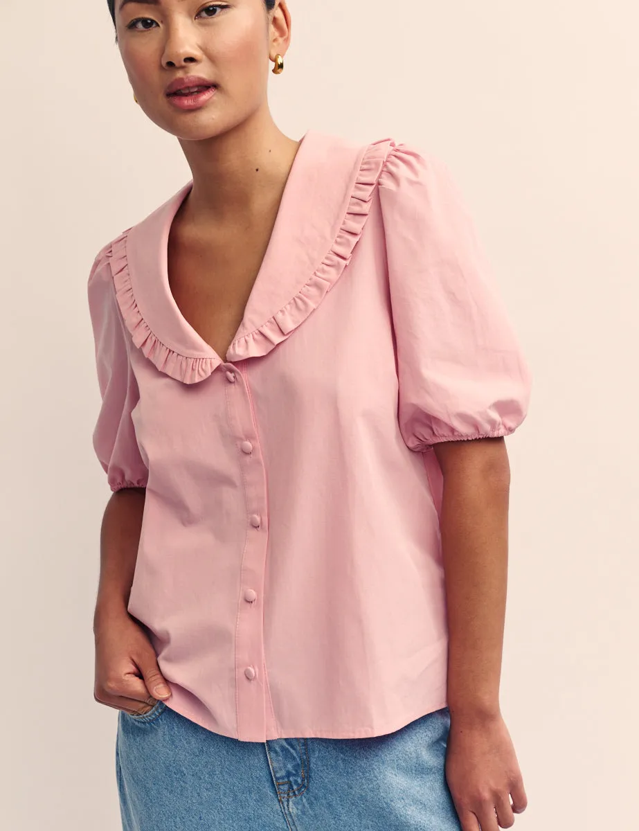 Pink Emmie Blouse sold by Nobody's Child product image thumbnail 3