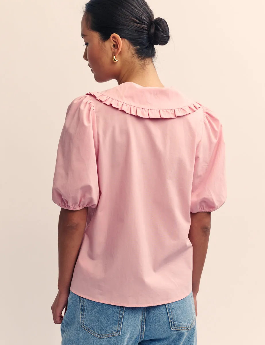 Pink Emmie Blouse sold by Nobody's Child product image thumbnail 4