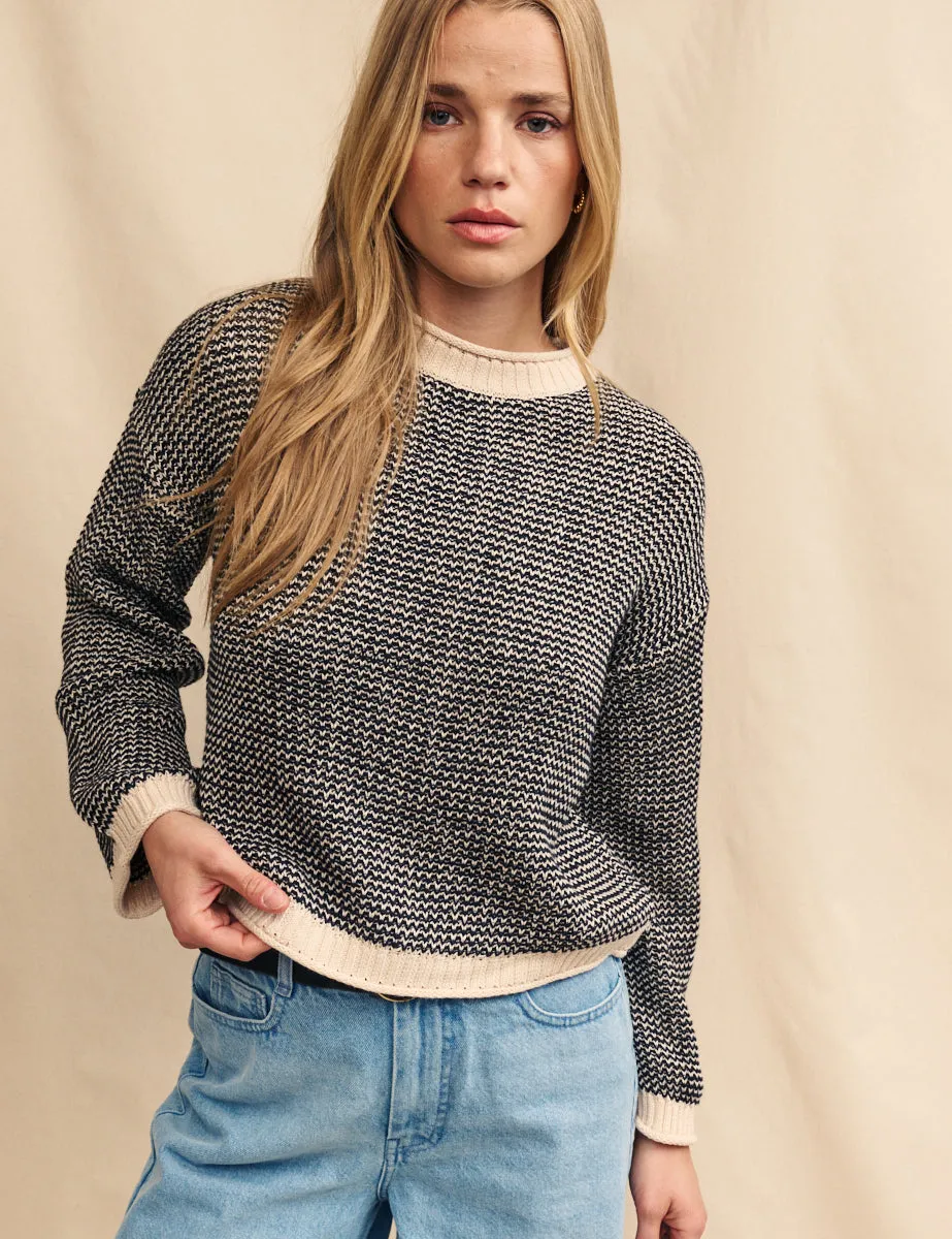 Textured Drop Shoulder Knitted Jumper sold by Nobody's Child