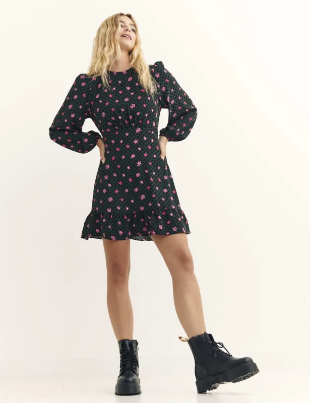 Serena Long Sleeve Mini Dress sold by Nobody's Child