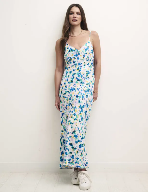 Scattered Spot Melina Slip Midi Dress sold by Nobody's Child