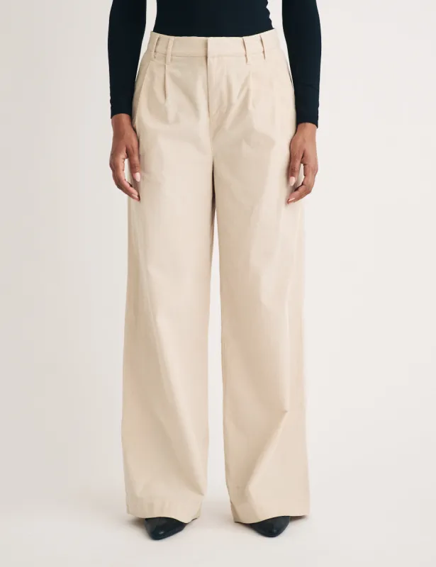 Stone Cord Wide Leg Ava Trousers sold by Nobody's Child