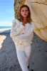 Rosa Knit Cardigan Cream sold by Noella Fashion