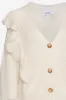 Rosa Knit Cardigan Cream sold by Noella Fashion