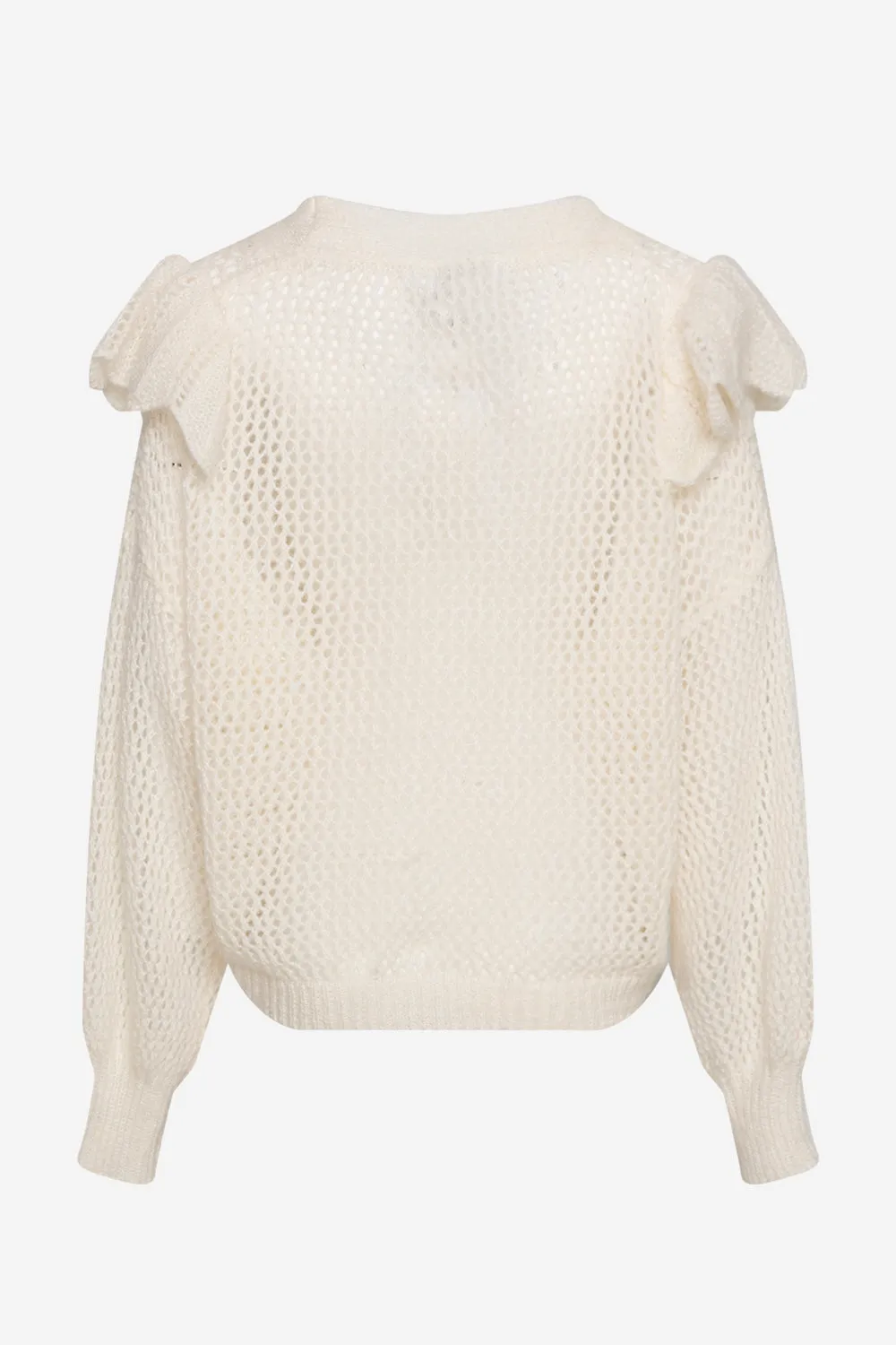 Rosa Knit Cardigan Cream sold by Noella Fashion product image thumbnail 4