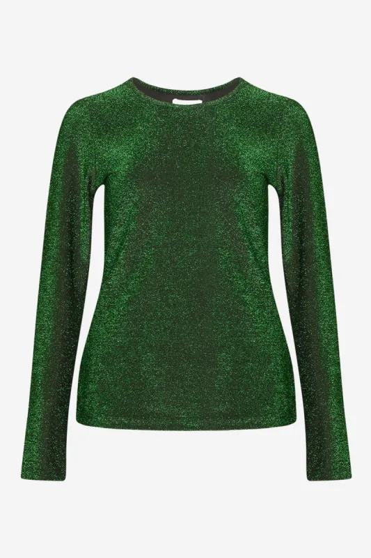 Tess l/s Blouse Green sold by Noella Fashion