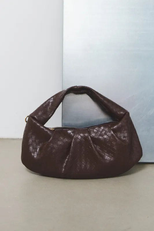 Sula Bag Dark Brown sold by Noella Fashion