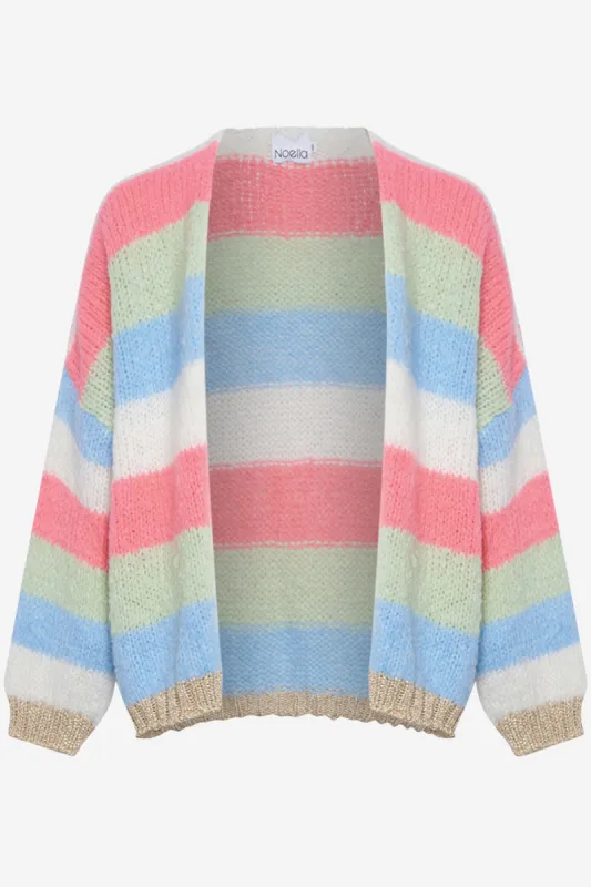 Kala Knit Cardigan Rainbow sold by Noella Fashion