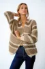 Vera Knit Cardigan Brown/Camel/Sand sold by Noella Fashion