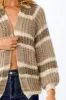 Vera Knit Cardigan Brown/Camel/Sand sold by Noella Fashion