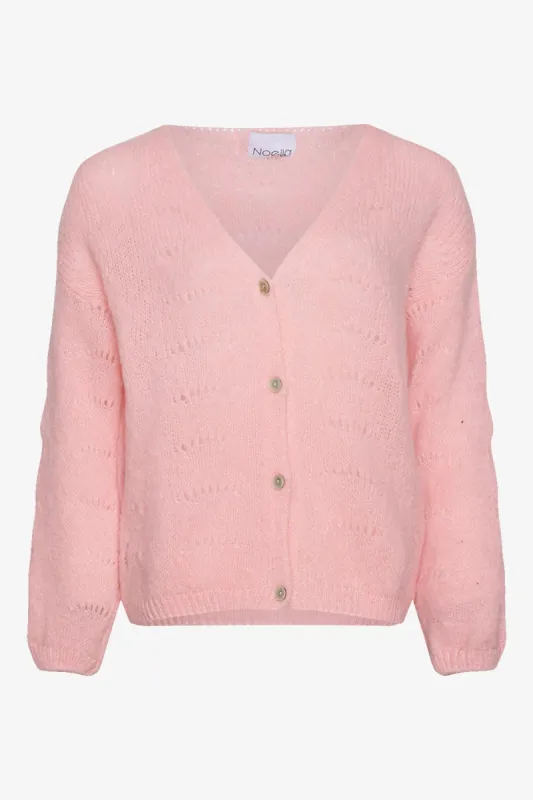 Roa Knit Cardigan Rose sold by Noella Fashion