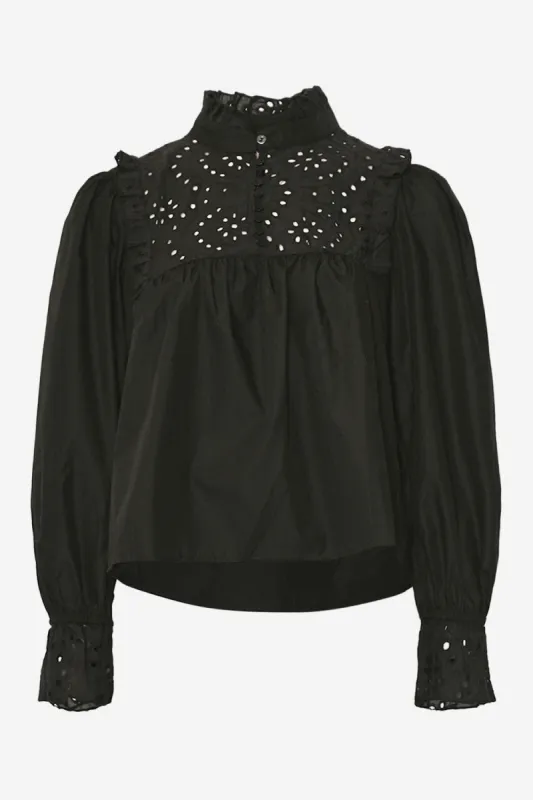 Jaelynn Blouse Black sold by Noella Fashion