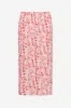 Shuna Skirt Rose/Red Flower sold by Noella Fashion