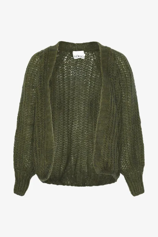 Joseph Knit Cardigan Army Green sold by Noella Fashion