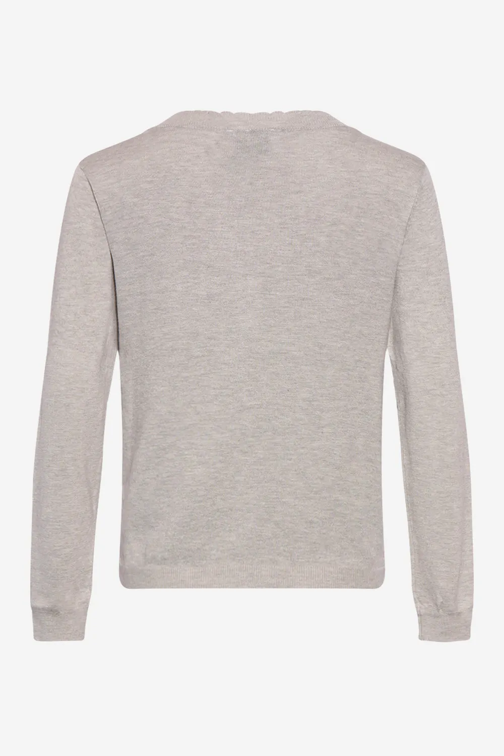 Ayla Knit Cardigan Grey sold by Noella Fashion product image thumbnail 4