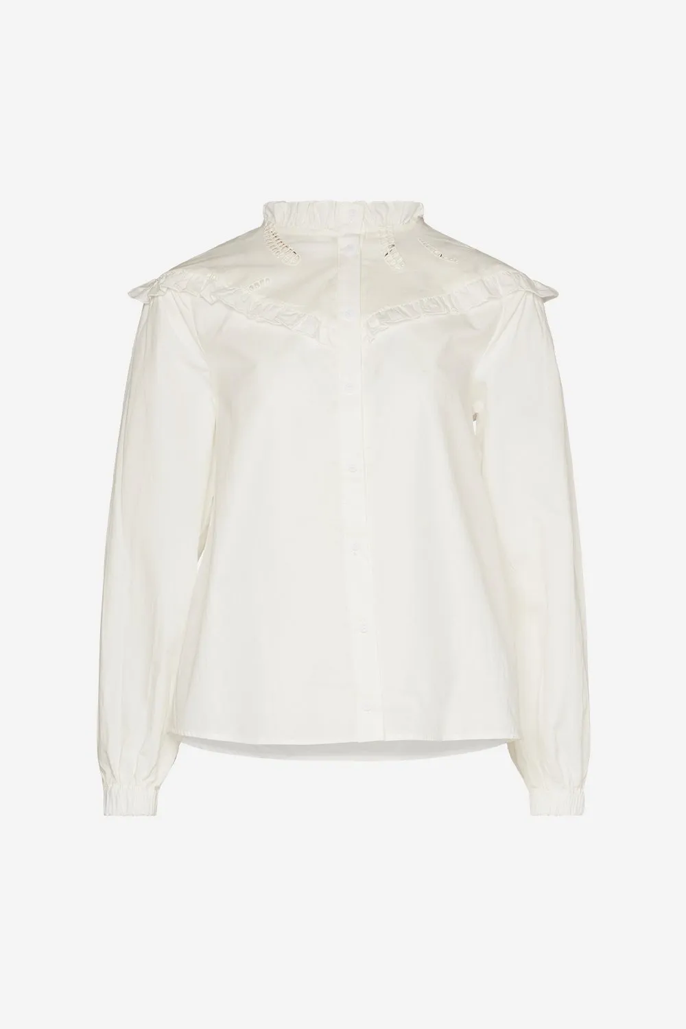 Louisa Shirt White sold by Noella Fashion