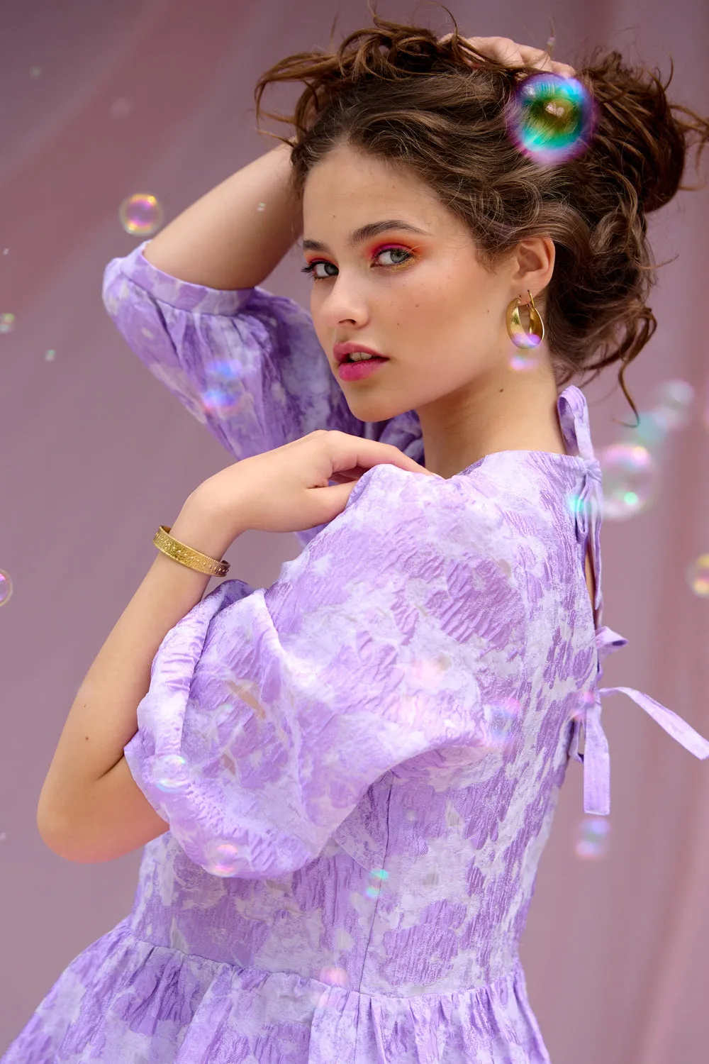 Mabel Dress Lavender sold by Noella Fashion product image thumbnail 3