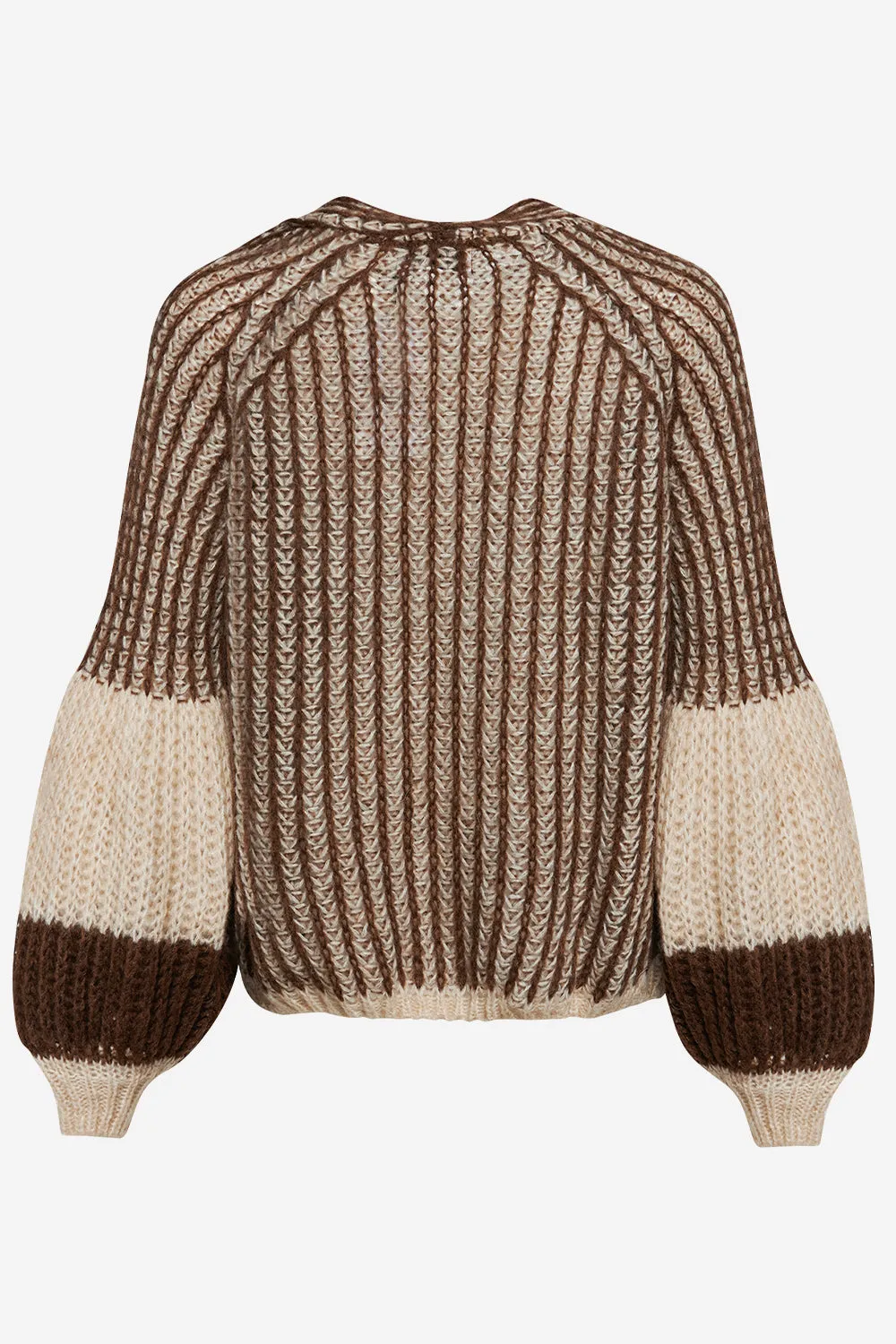 Liana Knit Cardigan Beige/brown sold by Noella Fashion product image thumbnail 4