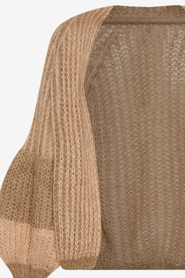 Liana Knit Cardigan Sand sold by Noella Fashion product image thumbnail 2