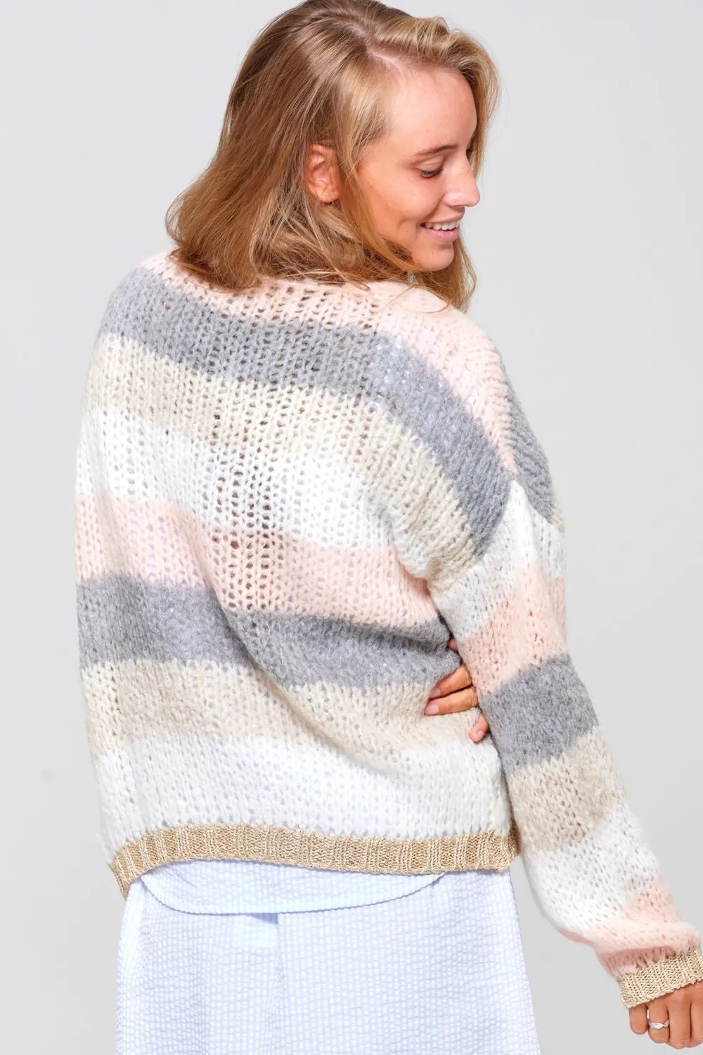 Kala Knit Cardigan Wool Summer Nature sold by Noella Fashion product image thumbnail 3