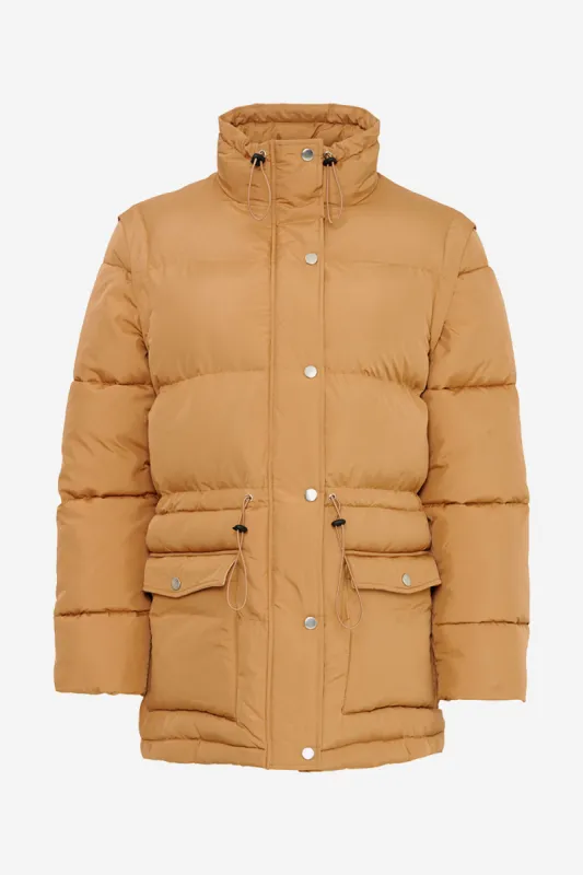 Emilia Puffer Jacket Camel sold by Noella Fashion