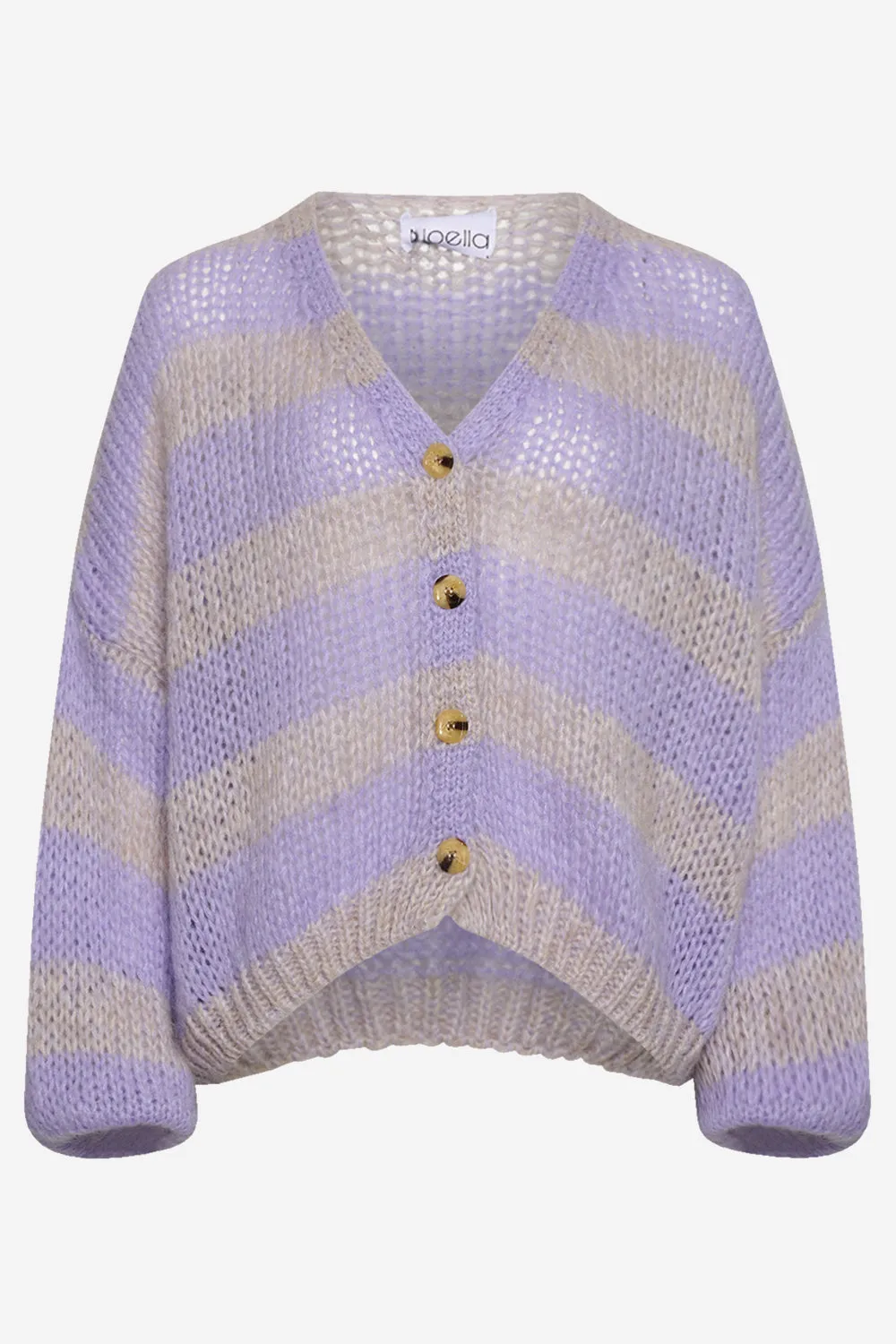 Riri Knit Cardigan Lavender/Purple sold by Noella Fashion product image thumbnail 2