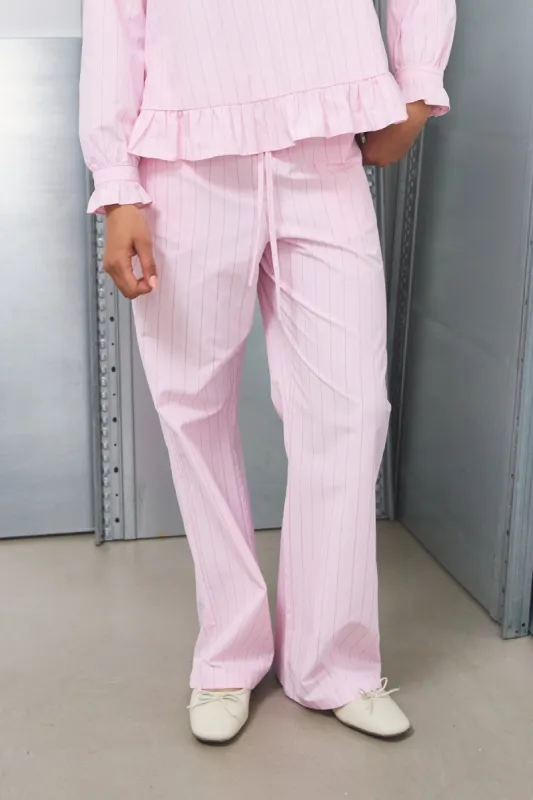 Sally Pants Light Pink Stripe sold by Noella Fashion