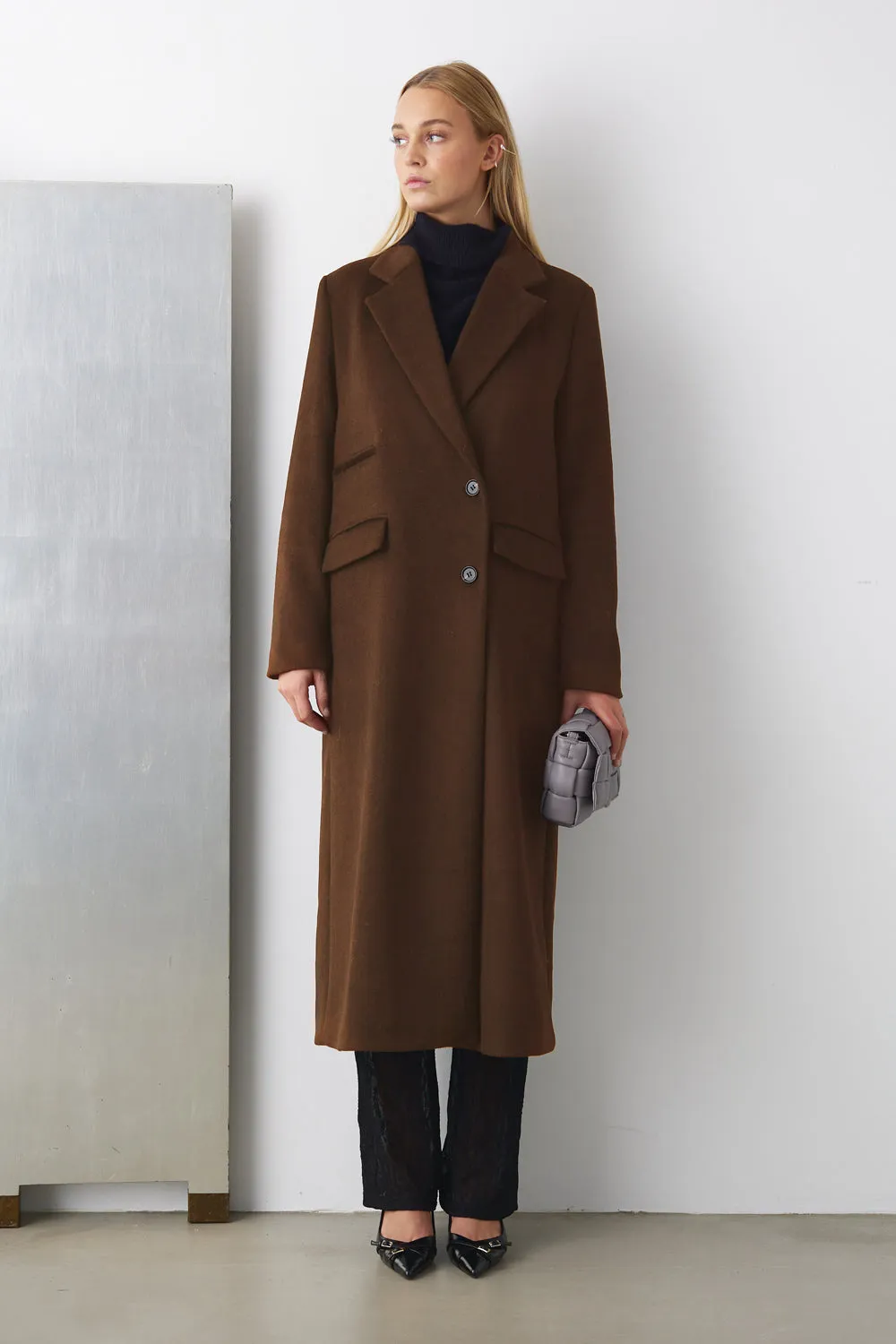 Jaci Coat Chocolate sold by Noella Fashion product image thumbnail 2