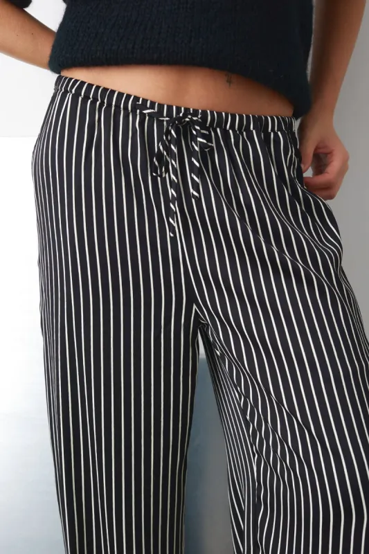 Samira Pants Taya Black Stripe sold by Noella Fashion