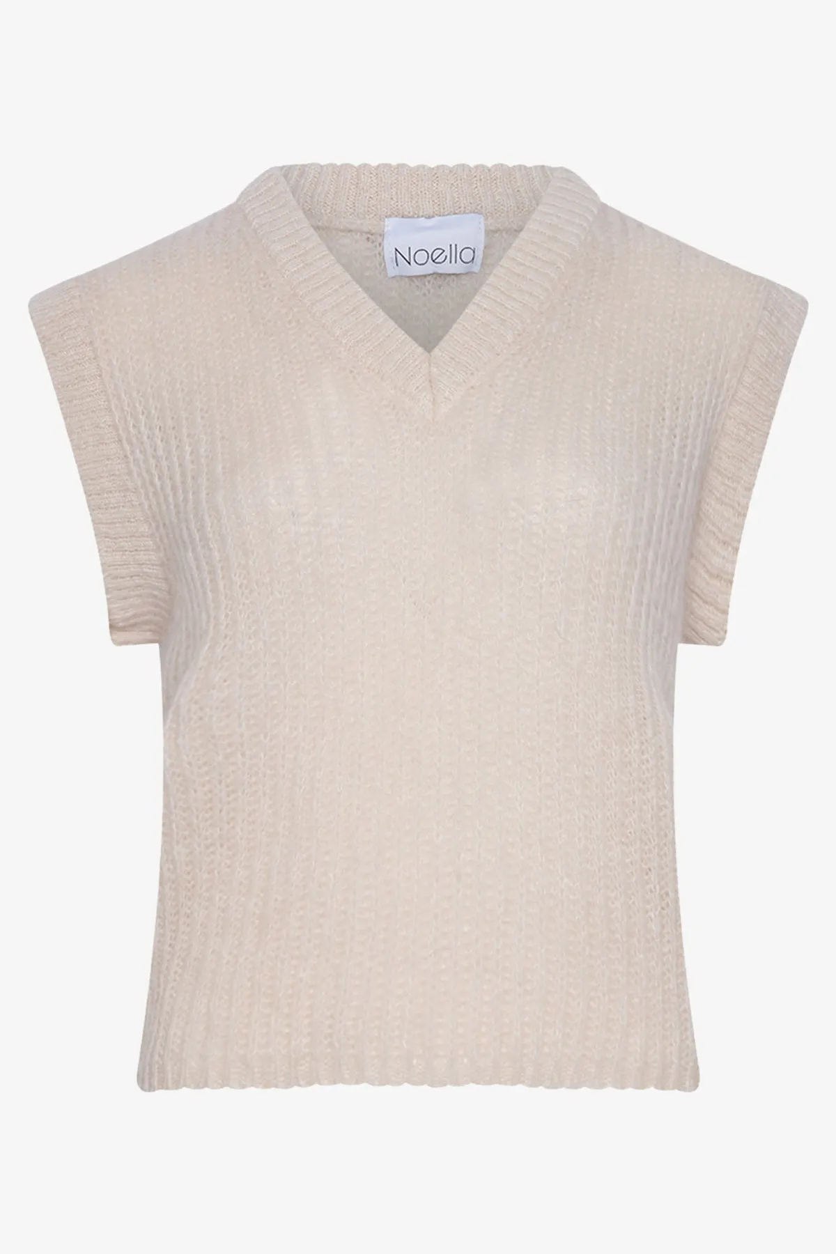 Jamie Knit Vest Oatmeal sold by Noella Fashion product image thumbnail 4