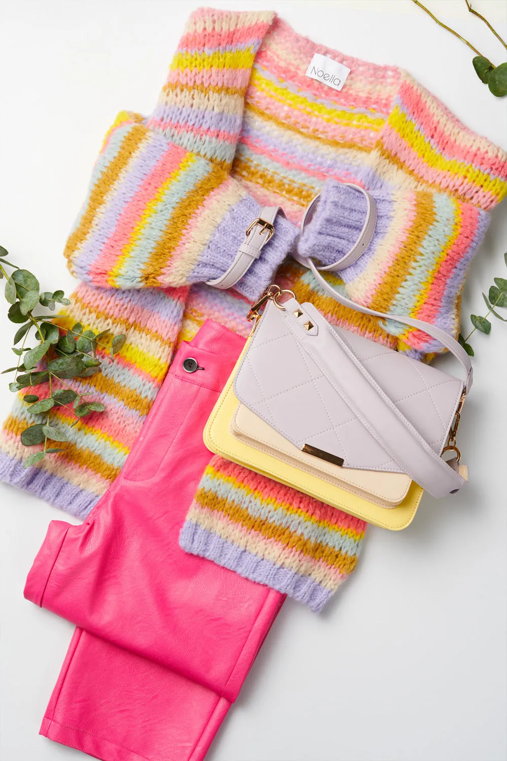 Pool Knit Cardigan Multi Mix sold by Noella Fashion product image thumbnail 2