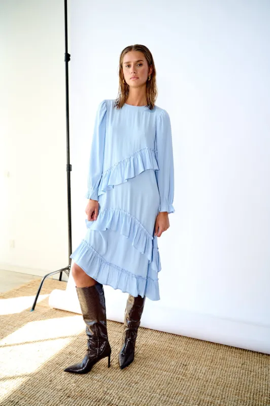 Sierra Frill Dress Light Blue sold by Noella Fashion