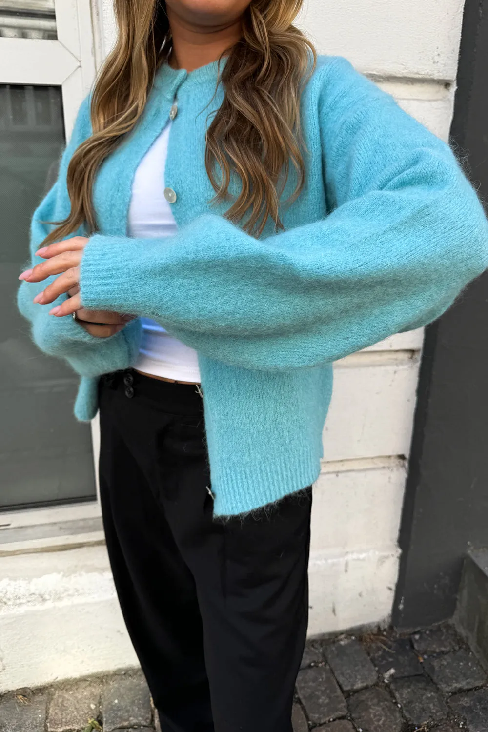 Kae Knit Cardigan Daydream Blue sold by Noella Fashion product image thumbnail 3