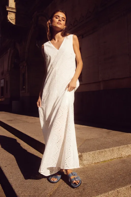 Shani Dress White sold by Noella Fashion