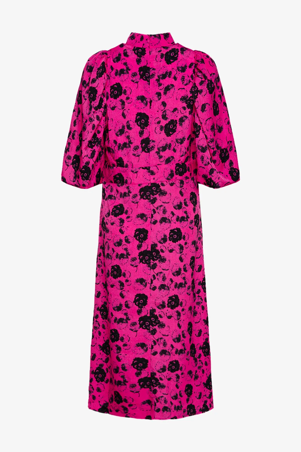 Paris Long Dress Fuchsia Flower sold by Noella Fashion product image thumbnail 3