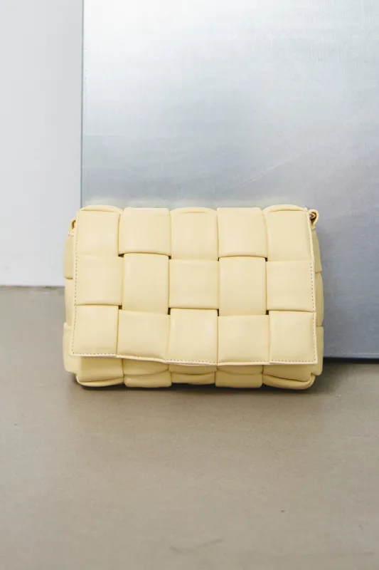 Brick Bag Pastel Yellow sold by Noella Fashion